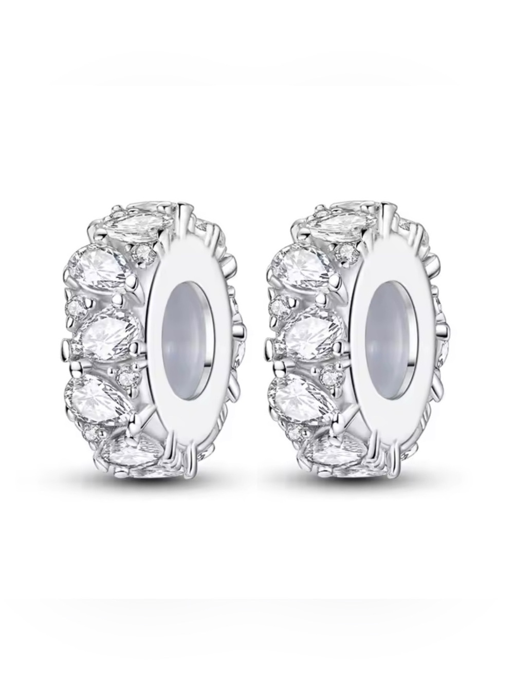 PAIR-** Spacer Charms
